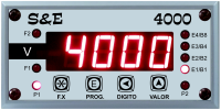 Voltmetros e Ampermetros 4000